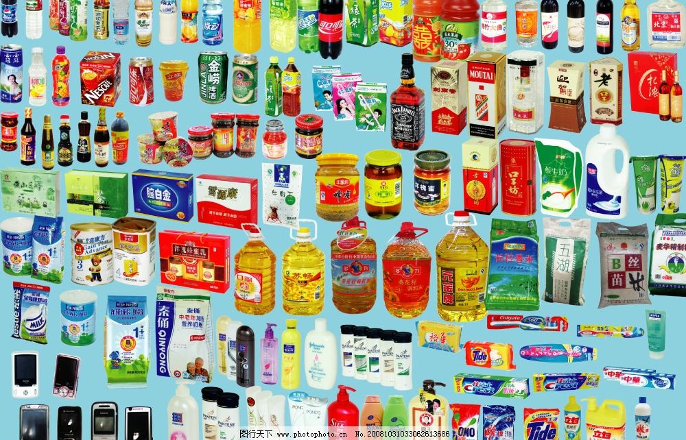 超市日用百货产品图片 视觉营销的艺术与策略